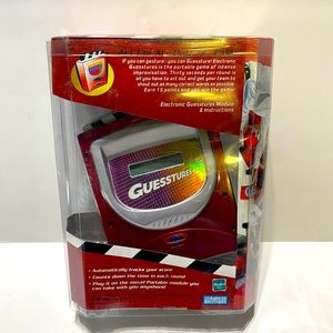Hasbro Electronic Guesstures Game Split Second Charades 2-Sided Display NEW!